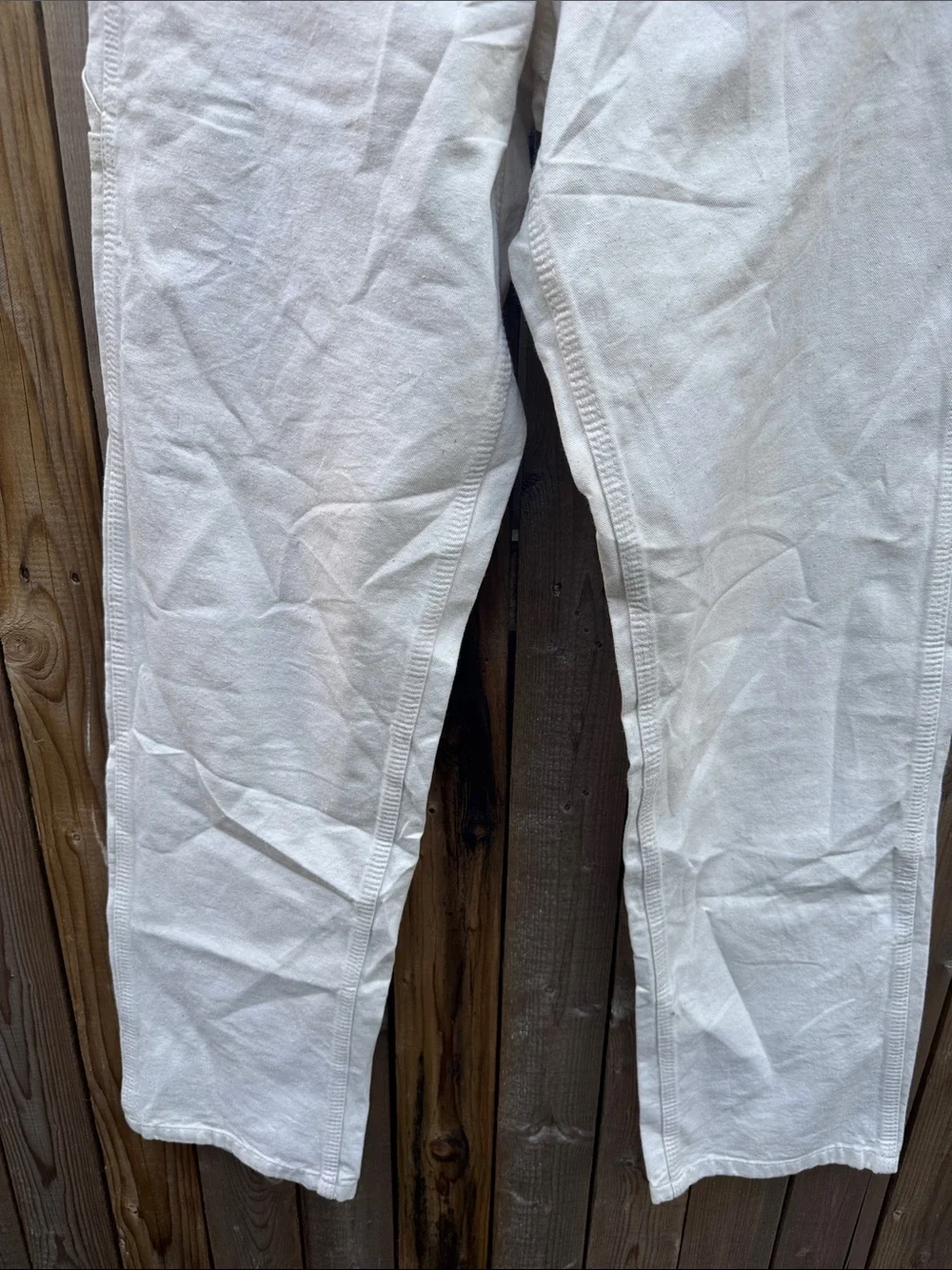 Stan Ray Cream Carpenter Cargo Pants